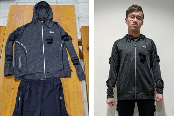 作品「多節點穿戴感測器」獲得物聯網組佳作